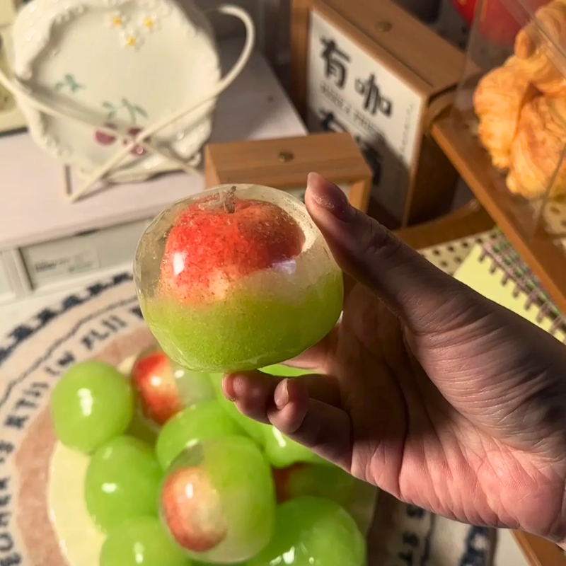 Green Grape Slush Handmade Squishy Ball