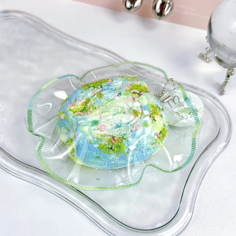 Green Transparent Taba Squishy Toys