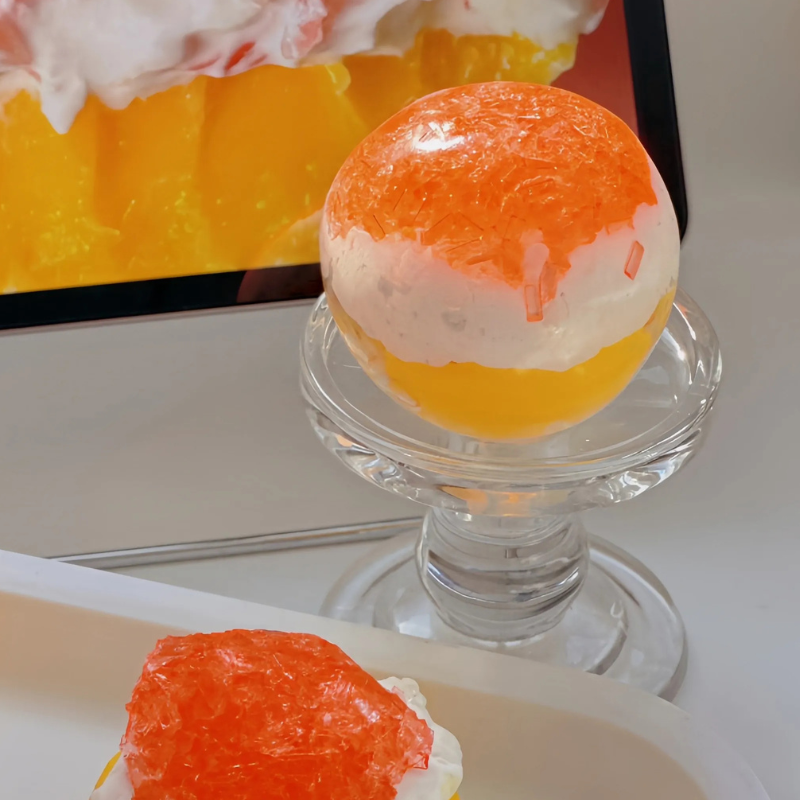 Handmade Grapefruit Squishy Ball