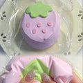 Adorable Strawberry Squishy Toy Slow Rising Stress Relief Fun