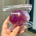Grape Ice Crystal Handmade Squishy Ball