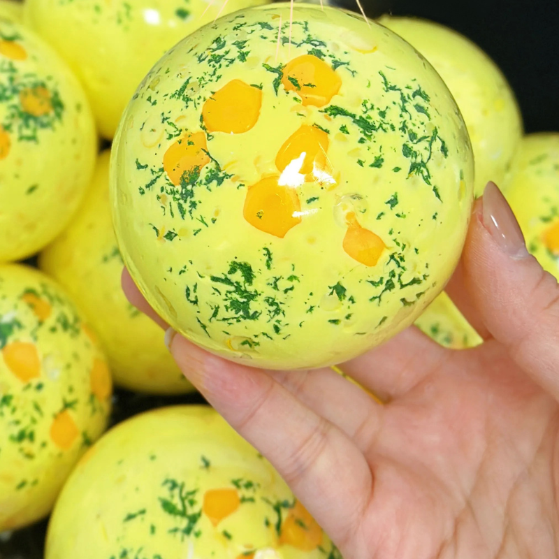 Handmade Corn Cheese Squishy Ball