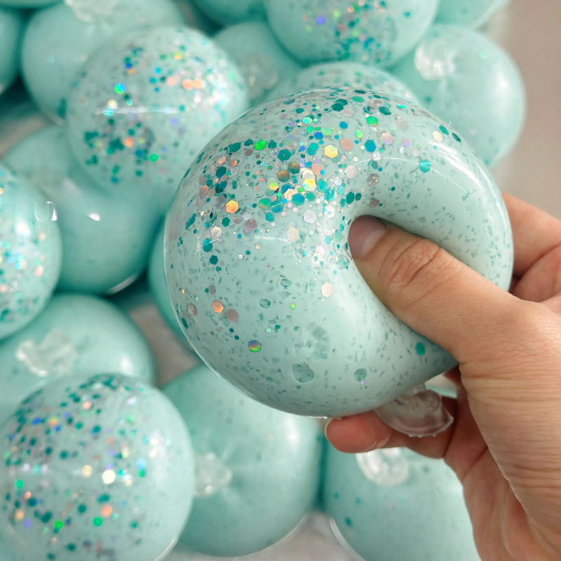 Mint Ice Slush Handmade Squishy Ball