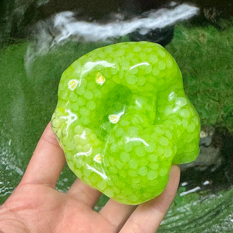 Handmade Green Stress Ball Fidget Toy