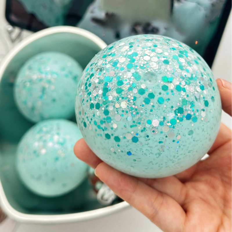 Mint Ice Slush Handmade Squishy Ball