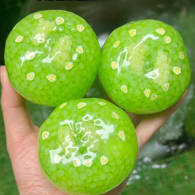 Handmade Green Stress Ball Fidget Toy