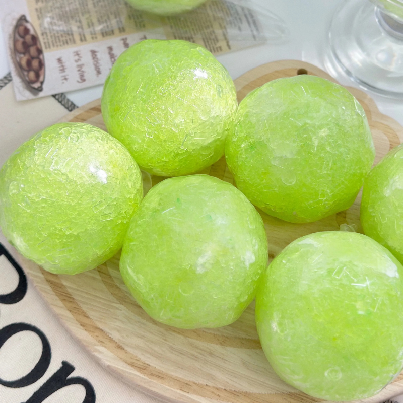 Grape Yogurt Slush Handmade Squishy Ball