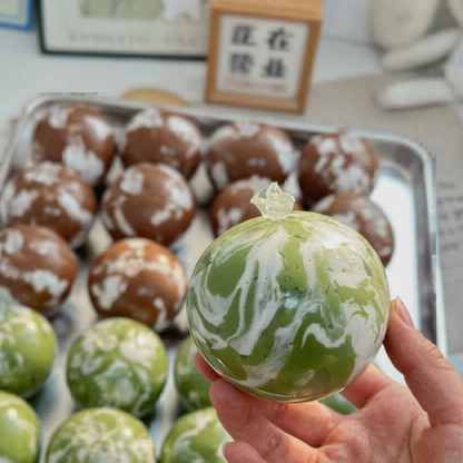 Chocolate Matcha Crunch Squishy Ball
