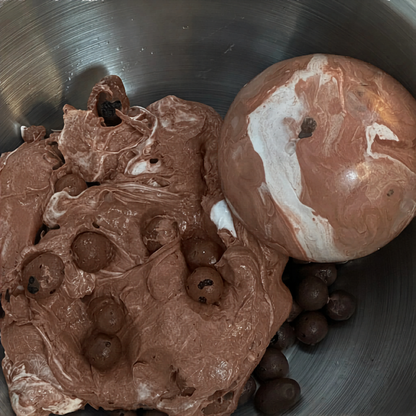 Chocolate Matcha Crunch Squishy Ball