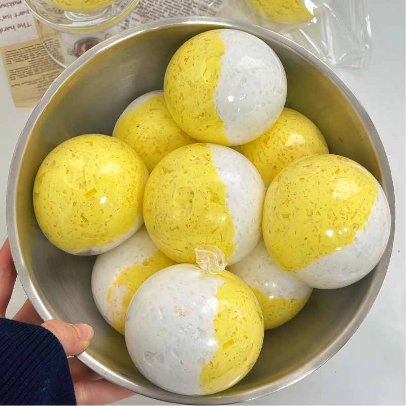 Handmade Pineapple Milk Ice Squishy Ball