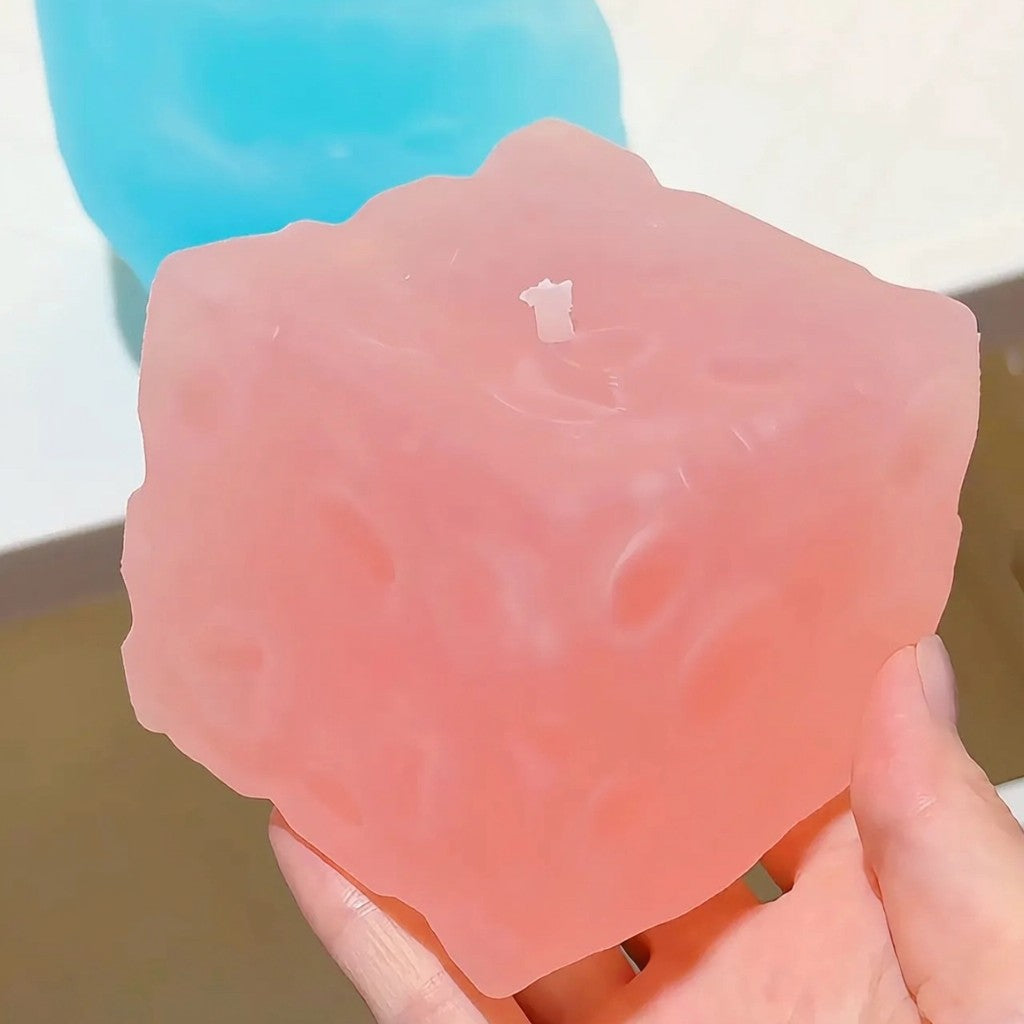 Handmade Ice-Skin Cheese Squishy Toy