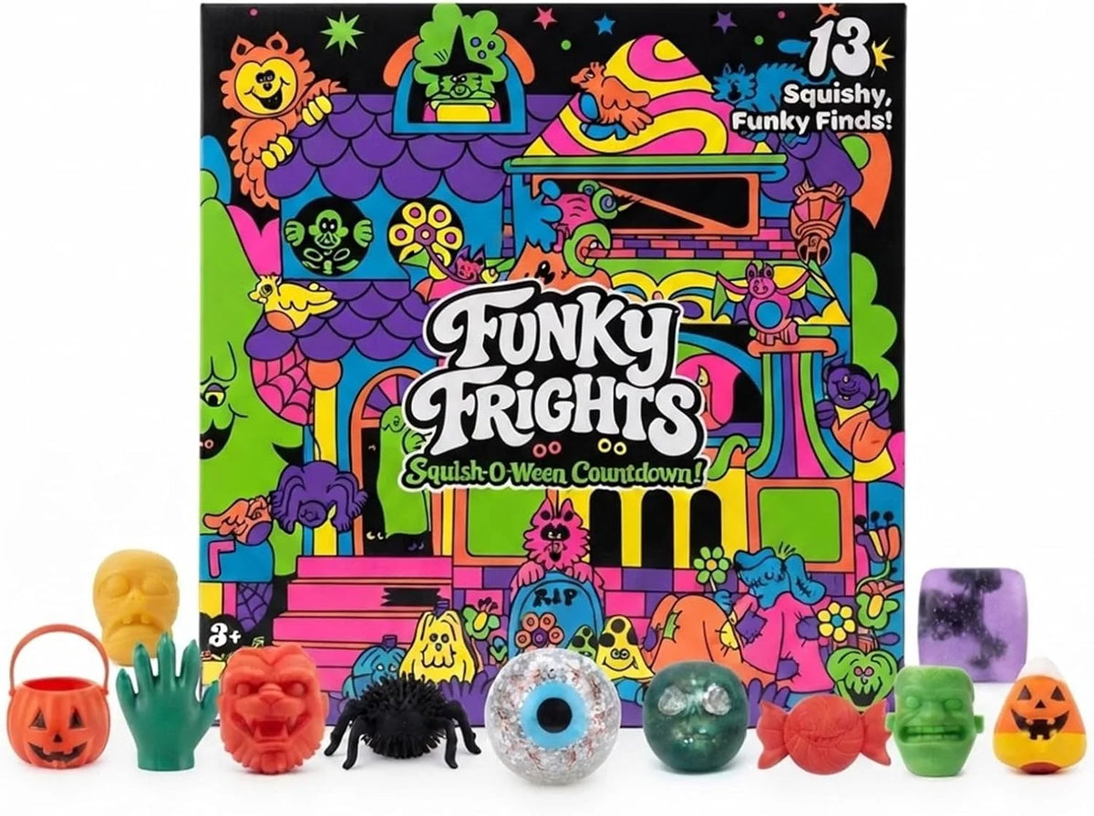 Needoh Funky Frights Halloween Advent Calendar 13‑Day
