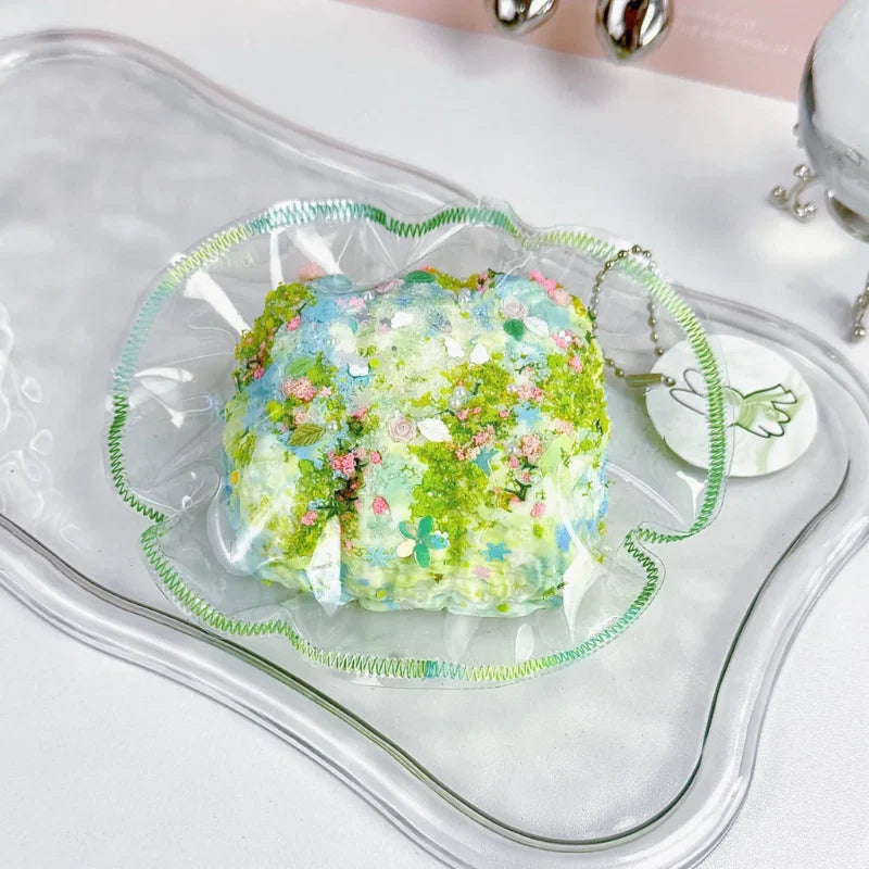 Green Transparent Taba Squishy Toys