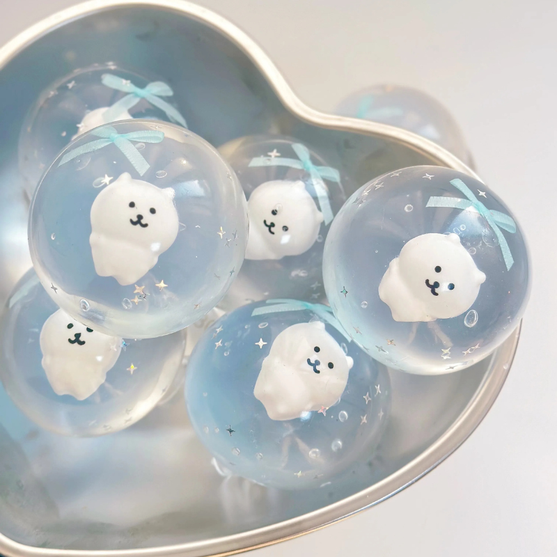 Handmade Bear Squishy Ball
