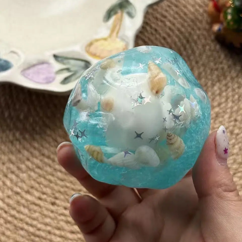 Ocean Crystal Squishy Stress Ball