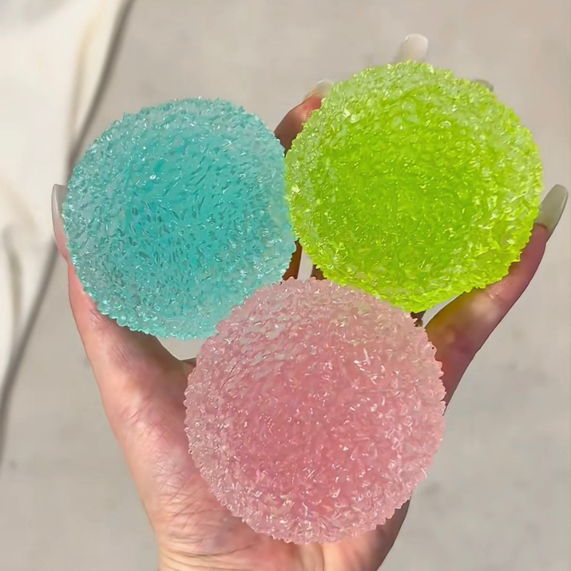 Cute Crystal Squishy Ball Stress Relief Toy