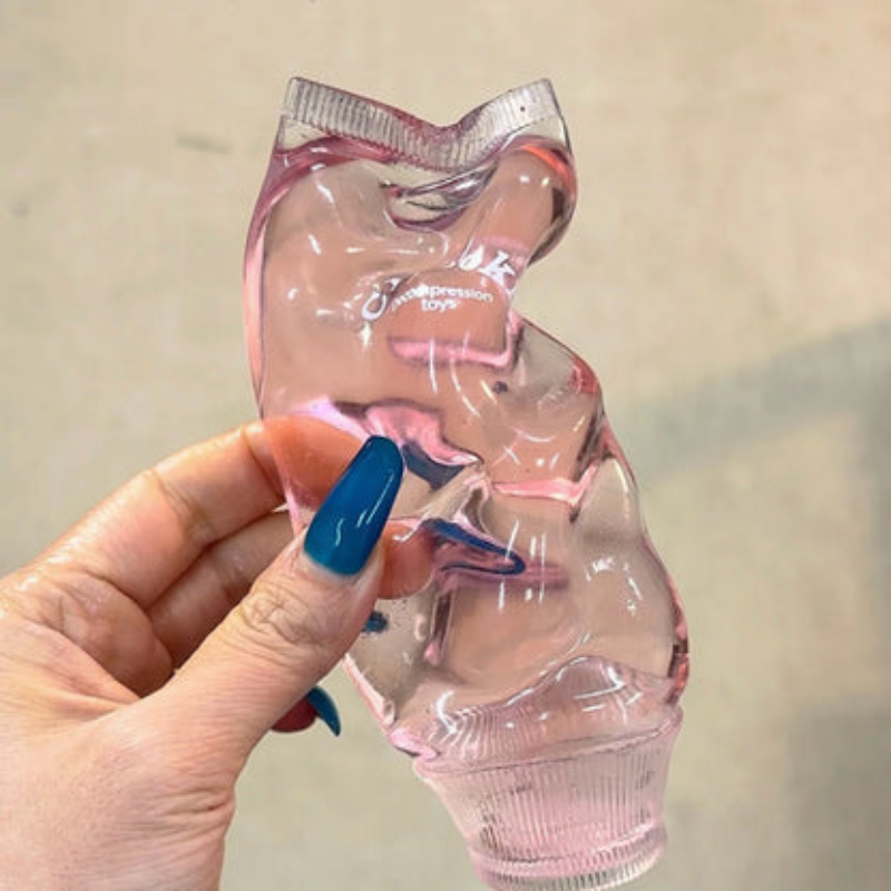 Handmade Toothpaste Shape Stress Ball Fidget Toy