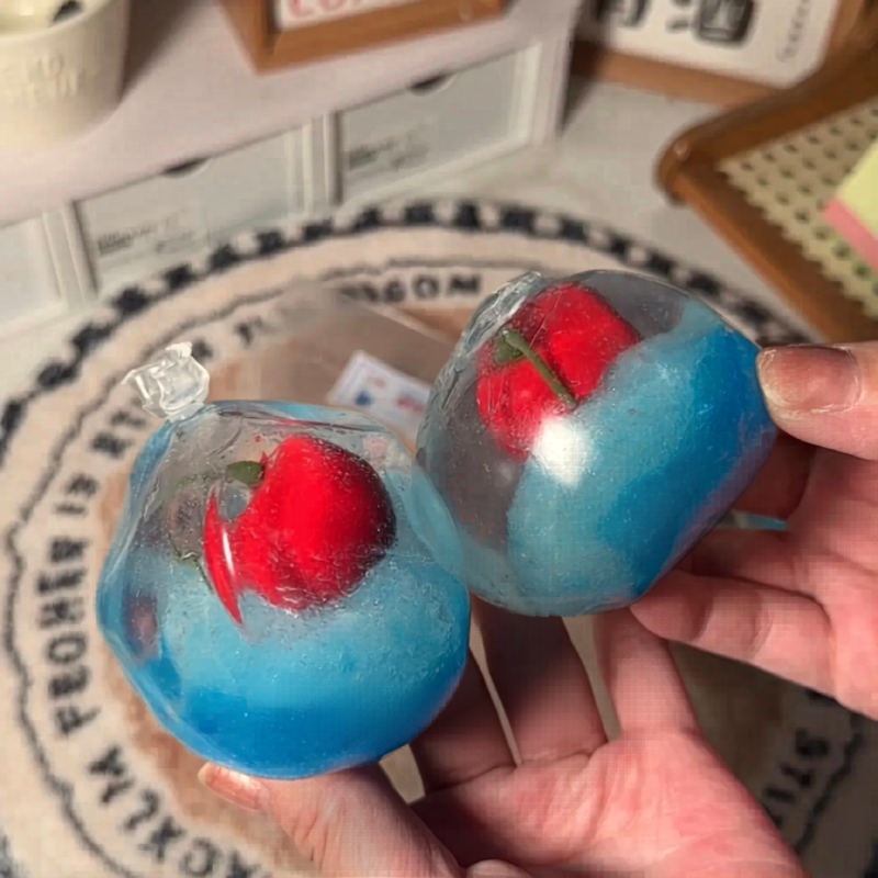 Cherry Handmade Squishy Ball