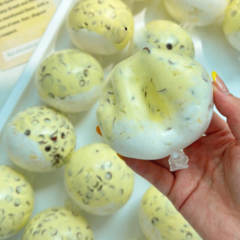Banana Milk Chocolate Handmade Squishy Ball