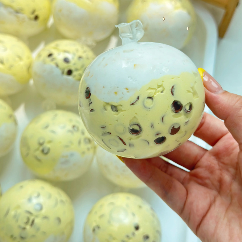 Banana Milk Chocolate Handmade Squishy Ball